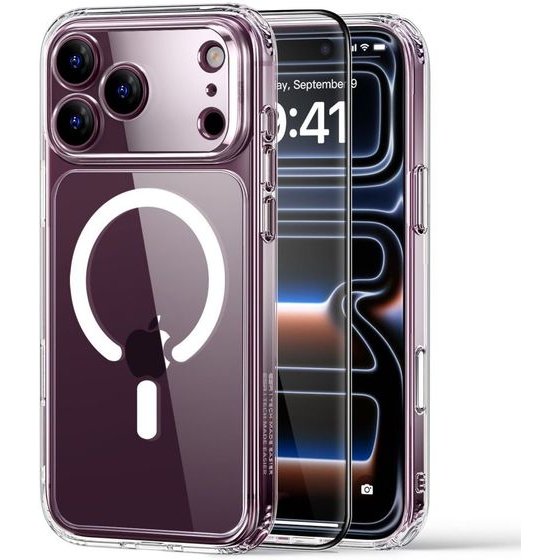 ESR Classic Hybrid Magsafe & Tempered Glass Iphone 17 Pro Max / 18 Pro Max CLEAR