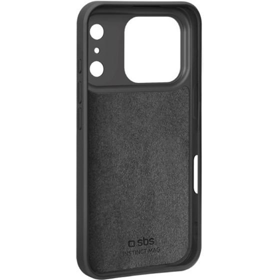 SBS Instict Mag Cover Iphone 18 Pro Black Backcover - (NSTMAGIP1863PK)