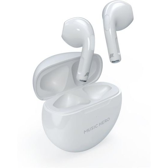 SBS Music Hero Wireless Earphones Tws Vibe White - (MHEARMYBUDBTW)