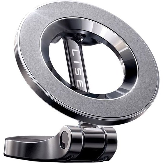 Lisen - Car Holder - MagSafe, For Dashboard, Universal, 360� Rotation, Foldable, Strong Magnets - Black - (YL0223080002)