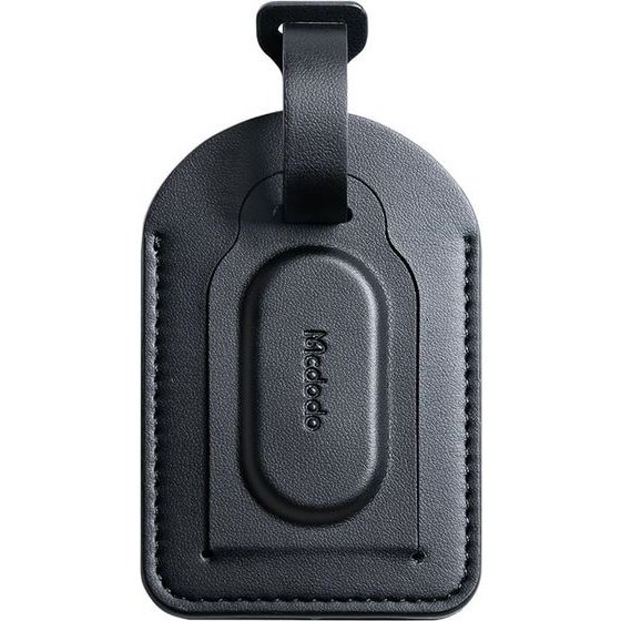 Mcdodo - Smart Tracker Napa Pro - Luggage Tag, Find My, PU, 80-90dB, 220mAh - Black - (AT-3790)