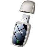 Yesido - Wireless Carplay Adapter (KM29) - USB-C, Bluetooth V4.2, 1080P, Dual-Band Wi-Fi 5G/2.4G, Ota Update - Gray