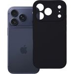 Case For Iphone 18 Pro / 17 Pro Silicone 2mm (Camera protection) Black OEM