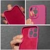 Case For Iphone 18 Pro / 17 Pro Silicone 2mm (Camera protection) Pink OEM