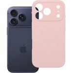 Case For Iphone 18 Pro / 17 Pro Silicone 2mm (Camera protection) Powder Pink OEM