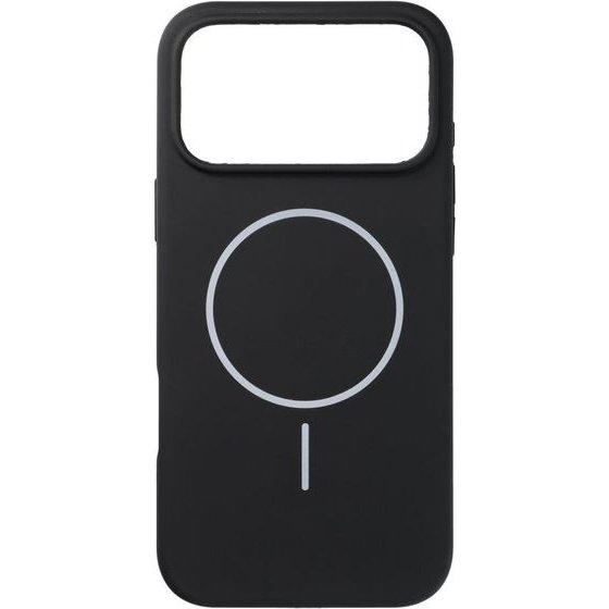 Case For Iphone 18 Pro Max / 17 Pro Max Silicone 2mm (Camera protection) Compatible With Magsafe Black OEM