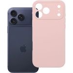 Case For Iphone 18 Pro Max / 17 Pro Max Silicone 2mm (Camera protection) Powder Pink OEM