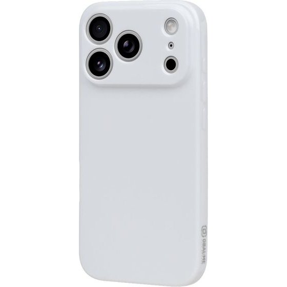 OBAL:Me Glossy Cover For Apple Iphone 18 Pro White - (57983132329)