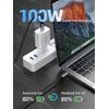 Cabletime ������� USB-C CT-C160-PU31-CMCM2, Usb 3.2, 100W, 20Gbps, 4K, 1.5m, �����