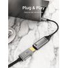 Cabletime ���������� USB-C �� Hdmi CT-C160-PU31-CMHDFN1, 4K/60Hz, 0.15m, ������