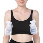 MOMCOZY YN08 HANDS-Free Pumping Bra Black S - (HF088-BL000S-A)