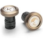 Rockbros Road To Sky Aluminum Handlebar Plugs - Brown - (VK-KB10)