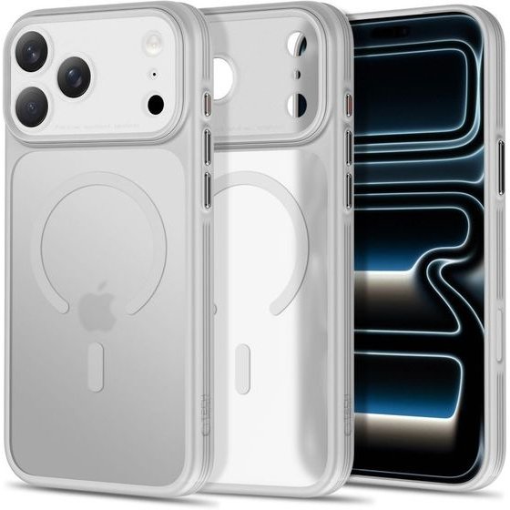 Tech-Protect Magprime Magsafe Cc Case For Iphone 18 Pro Max / 17 Pro Max - Matte Gray - (30497-0)