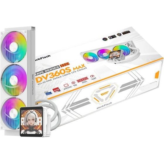 Darkflash ������ ����������� DV360S Max (������) - (DV360S Max White)
