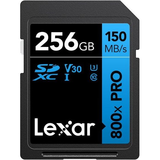 LEXAR ����� ������ Professional 800x Pro Sdxc 256GD - (LSD0800P256G-BNNNG)
