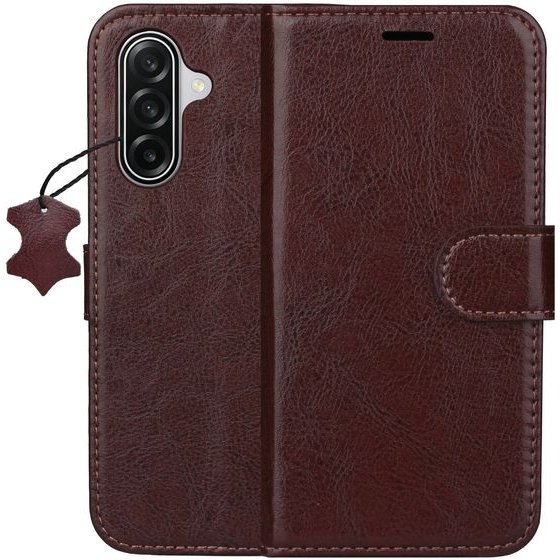 TFO Smart Luxe Leather Case For Samsung Galaxy A36 5G / A37 5G brown