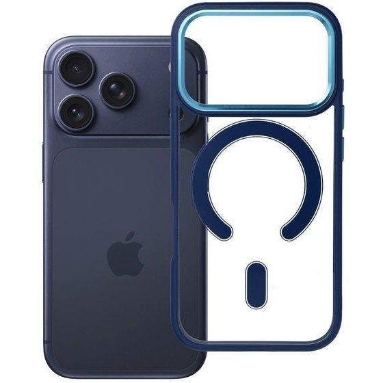 Case For Iphone 18 Pro / 17 Pro Color Edge Mag Cover Compatible With Magsafe titanium-Gray OEM