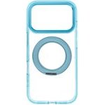 Case For Iphone 18 Pro / 17 Pro Frame Circle Stand Compatible With Magsafe Light Blue OEM