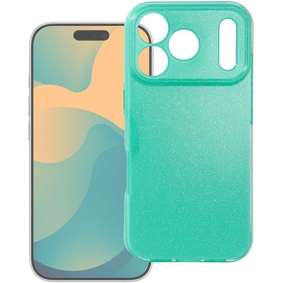 Case For Iphone 18 Pro Max / 17 Pro Max Clear Case 2 Mm Blink Mint OEM
