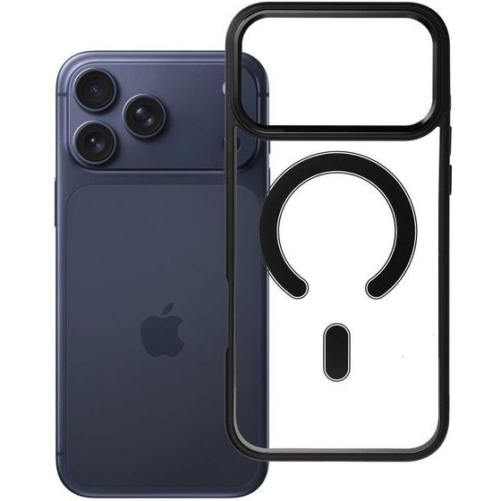 Case For Iphone 18 Pro Max / 17 Pro Max Color Edge Mag Cover Compatible With Magsafe Black OEM