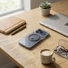 Case For Iphone 18 Pro Max / 17 Pro Max Frame Circle Stand Compatible With Magsafe Black OEM