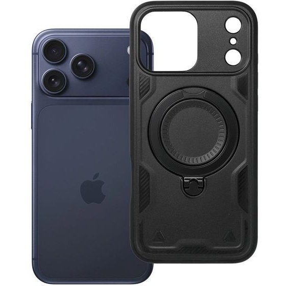 Case For Iphone 18 Pro Max / 17 Pro Max Frost Armor Black OEM