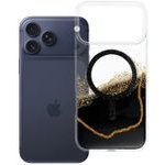 Case For Iphone 18 Pro Max / 17 Pro Max Golden Compatible With Magsafe Black OEM
