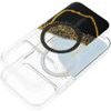 Case For Iphone 18 Pro Max / 17 Pro Max Golden Compatible With Magsafe Black OEM