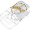 Case For Iphone 18 Pro Max / 17 Pro Max Golden Compatible With Magsafe White OEM