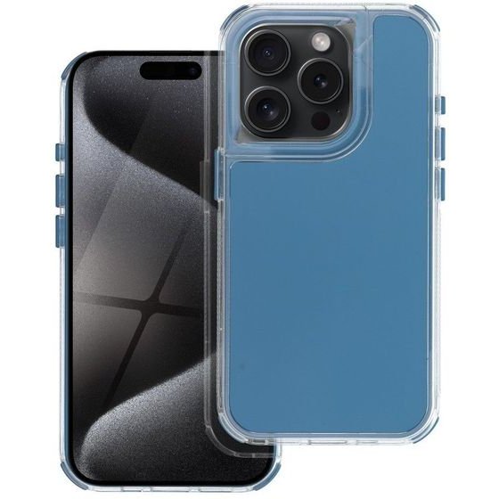 Case For Iphone 18 Pro Max / 17 Pro Max Matrix Blue OEM