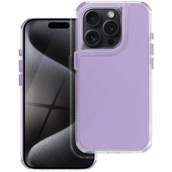 Case For Iphone 18 Pro Max / 17 Pro Max Matrix Light Violet OEM