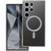 Case For Samsung S26 Fe Electro Mag Cover Compatible With Magsafe Silver OEM