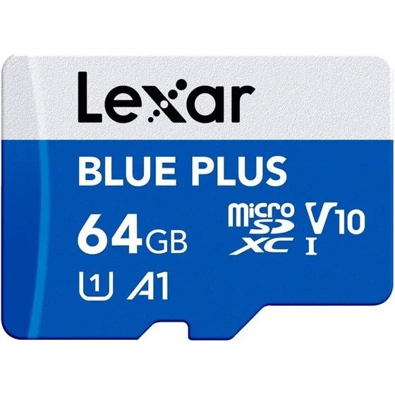 LEXAR ����� Microsd 3.0 64 Gb - (LMSBLPL064G-BNANG)