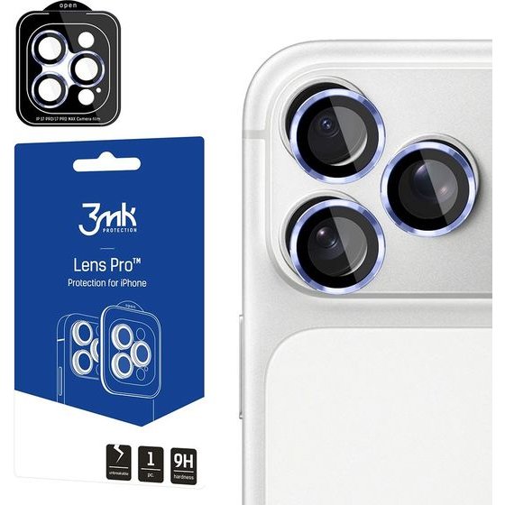 3MK - Lens Protection Pro - Iphone 18 Pro / Iphone 18 Pro Max - Light Blue