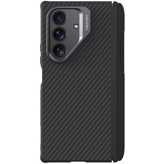 Nillkin - Carboprop Magnetic (With Camera Cutout & S Pen) - Samsung Galaxy Z Fold7 - Black