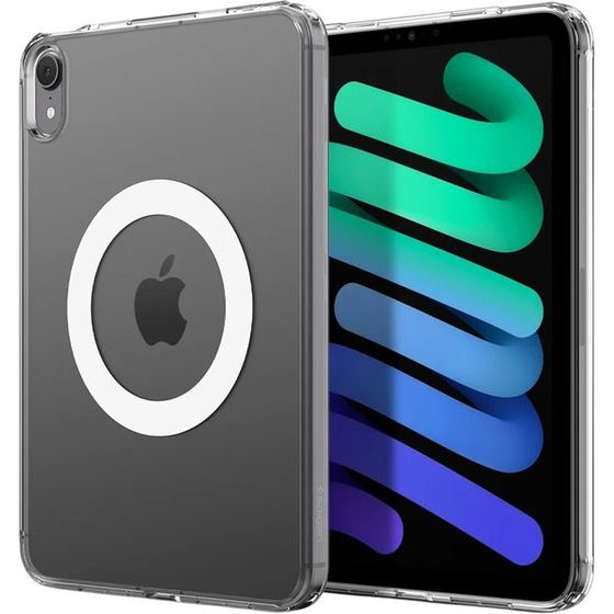 Spigen - Ultra Hybrid Magfit - Ipad Mini 6 (2021) / Ipad Mini 7 (2024) - Clear White - (ACS11623)