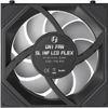 Lian Li Uni Fan Sl Inf Lcd Flex - Black - Wireless 120 (1pc) Case Fan - No Controller Included - (G9F.12SLIND1F1B.00)