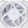 Lian Li Uni Fan Sl Inf Lcd Flex Reverse - White - Wireless 120 (1pc) Case Fan - No Controller Includ - (G9F.12RSLIND1F1W.00)