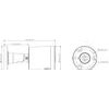Powertech Ip ������ �� ��������� & Full Color ����������, 4MP, 2.8mm, PoE, IP67 - (PT-1592)