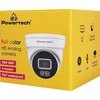 Powertech �������� ������ Cctv �� ��������� & Full Color ����������, 5MP, 2.8mm, IP67 - (PT-1584)