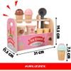 Kruzzel Wooden ice cream parlor - (19446-0)