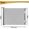 Purlov Security Gate Grey - (19443-0)