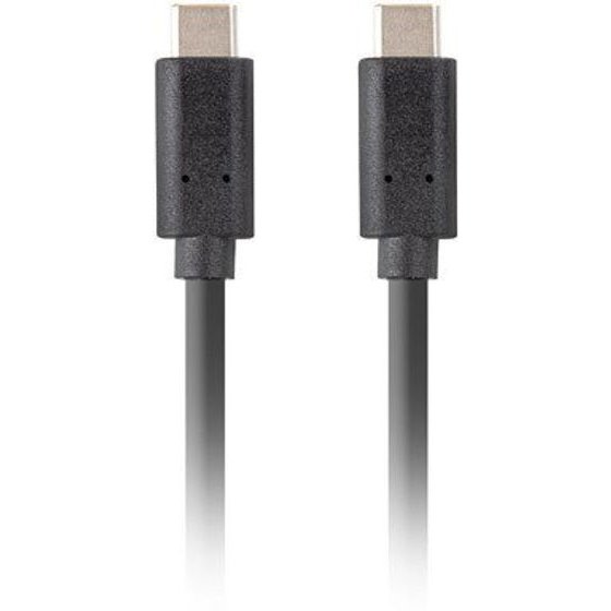 Lanberg Cable USB-C M/M 3.2 Gen 2 0.5M PD100W - (CA-CMCM-32CU-0005-BK)