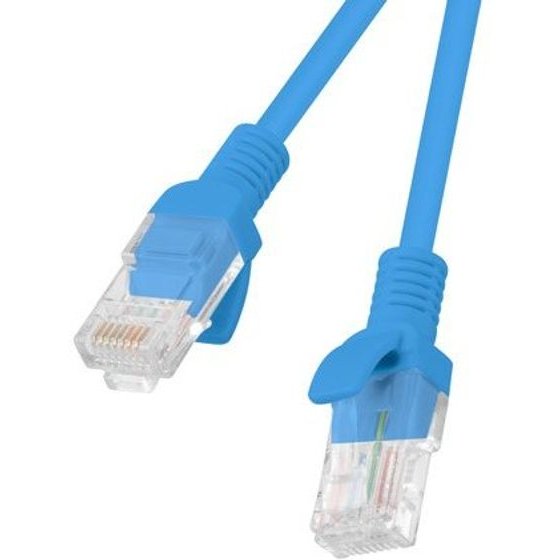 Lanberg Networking Cable Blue 3 m Cat5e U/Utp (UTP) - (PCU5-10CC-0300-B)