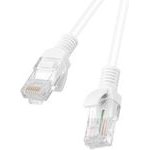 Lanberg Networking Cable White 2 m Cat5e U/Utp (UTP) - (PCU5-10CC-0200-W)