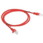 Lanberg Patchcord RJ45 CAT. 5E Utp 1M Red - (PCU5-10CC-0100-R)