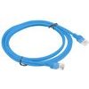 Lanberg Patchcord RJ45, CAT. 5E, UTP, 2M, Blue - (PCU5-10CC-0200-B)