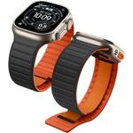 Spigen Athlex Air M Apple Watch 8 / 9 / 10 / 11 / Se / Ultra (44 / 45 / 46 / 49 MM) Active BLACK/Orange - (AMP11534)
