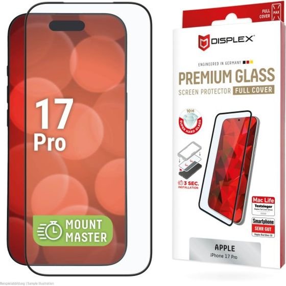 Displex Premium Full Tempered Glass Iphone 17 Pro / 18 Pro - (02313)