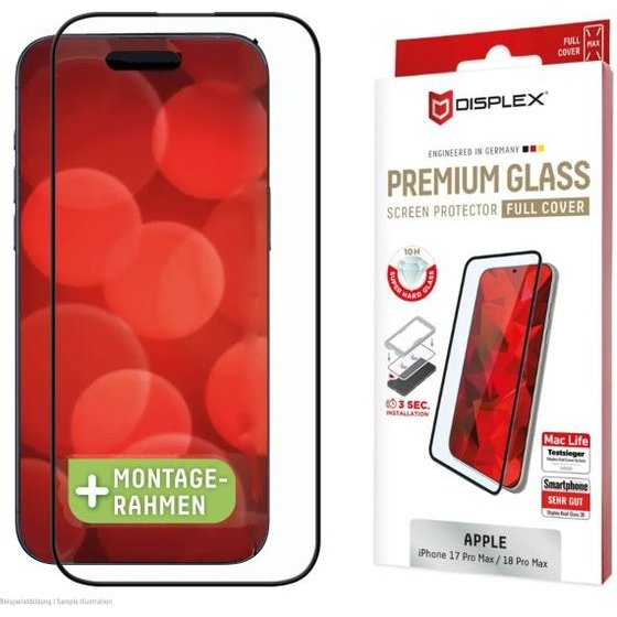 Displex Premium Full Tempered Glass Iphone 17 Pro Max / 18 Pro Max - (02314)